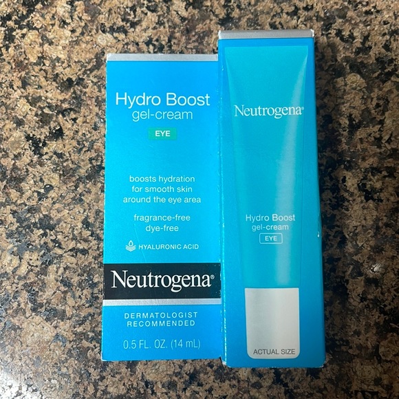 Neutrogena Skincare New Sealed Neutrogena Hydro Boost Hyaluronic Acid Eye Gel Cream Vegan